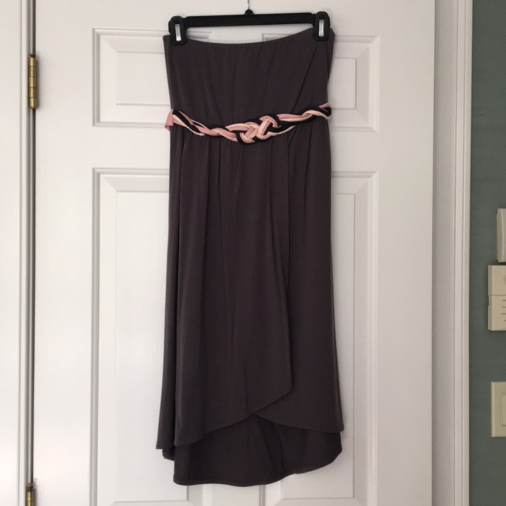 Strapless dress